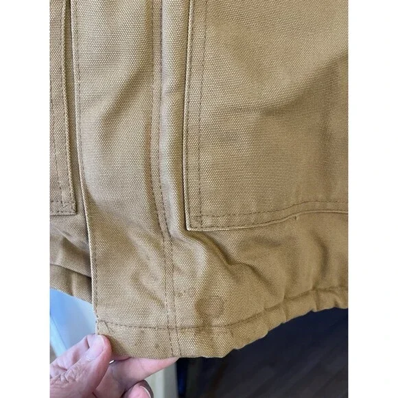 Carhartt Heavy Duck Men's Jacket Quilted Lining RN 14806 Regular Size: 58